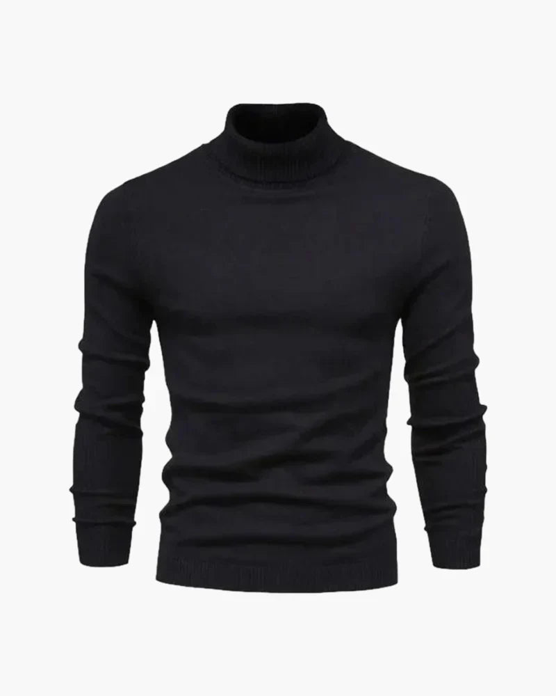 JANGSAN Merino-Wolle Rollkragenpullover