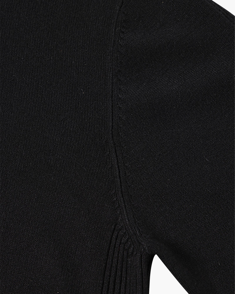 JANGSAN Merino-Wolle Rollkragenpullover