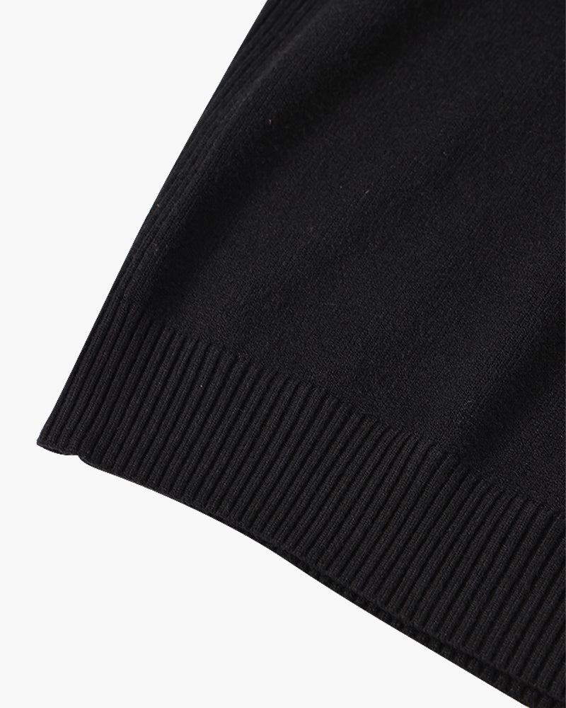 JANGSAN Merino-Wolle Rollkragenpullover