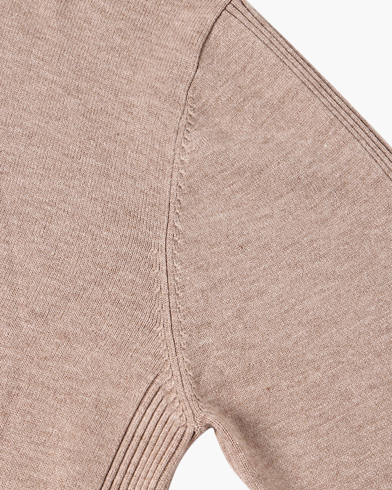 JANGSAN Merino-Wolle Rollkragenpullover