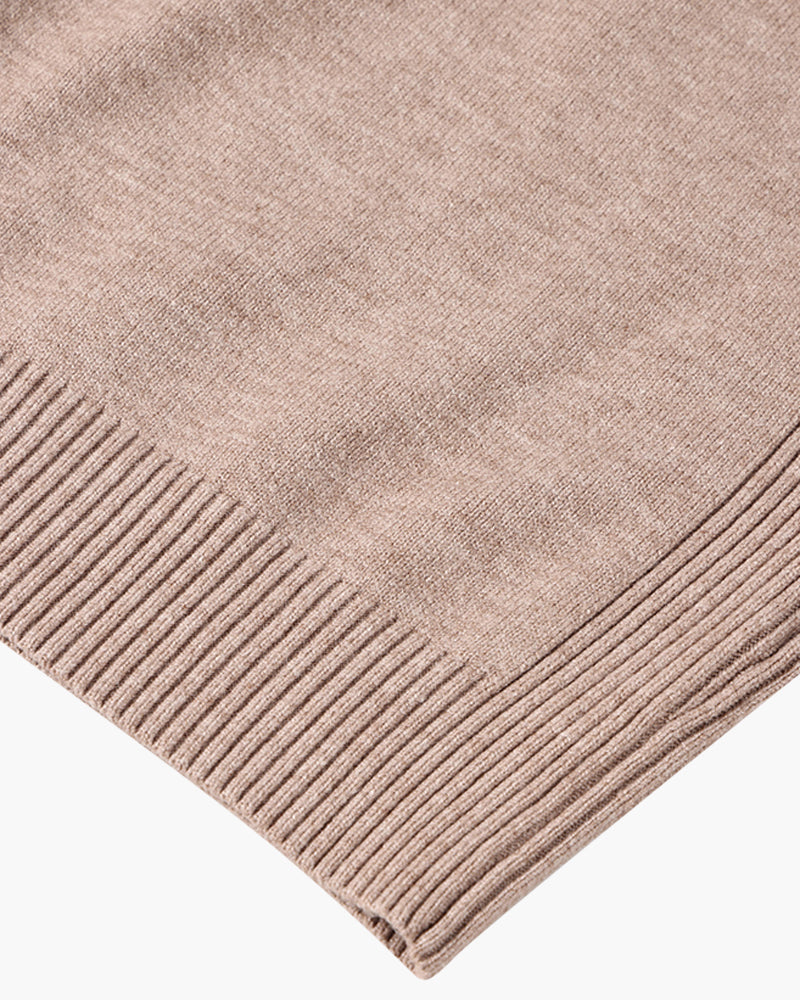 JANGSAN Merino-Wolle Rollkragenpullover