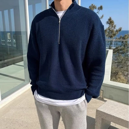 JEONJU Half-Zip-Pullover