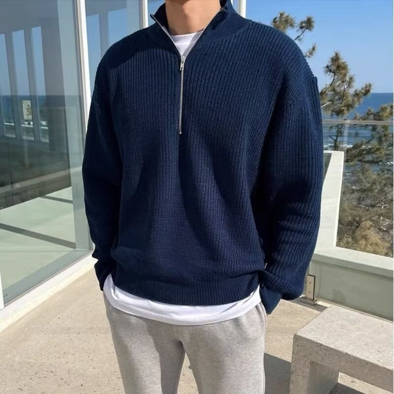 JEONJU Half-Zip-Pullover