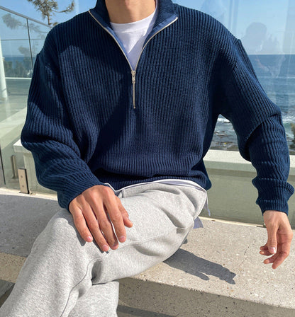JEONJU Half-Zip-Pullover